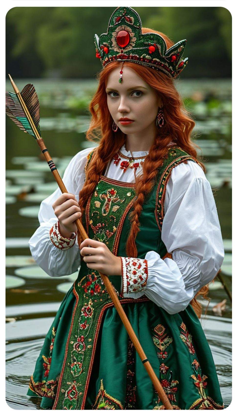 Nude girl Girls in Slavic costumes in Yarkand